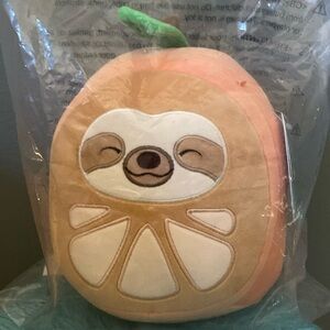 BRAND NEW SQUISHMALLOW 8” SLOTH! NWT! SMOKE FREE HOME!